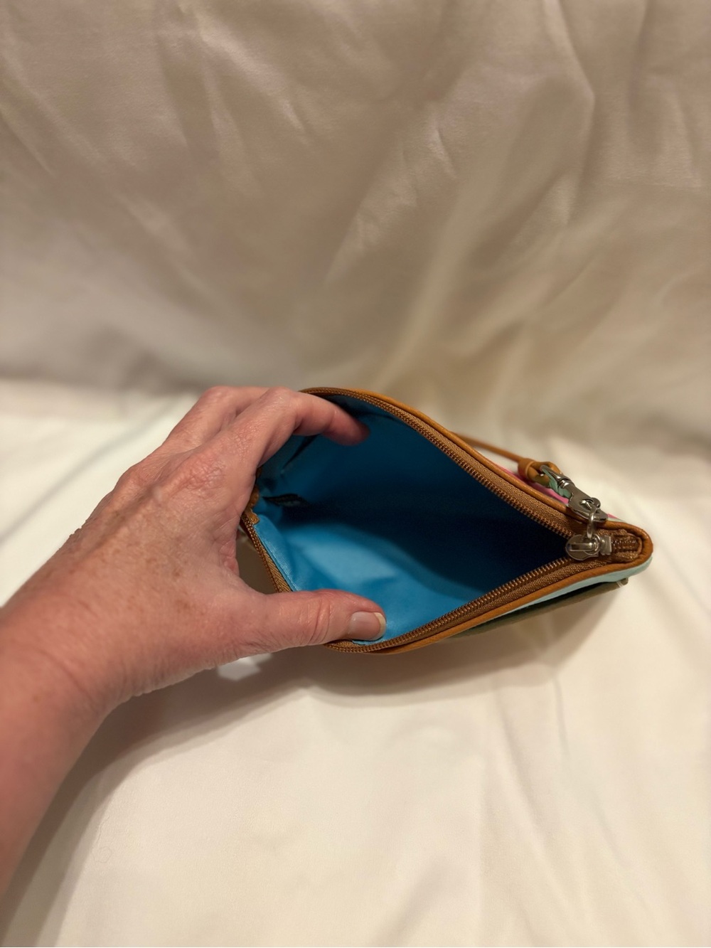 Coach Hampton Watercolor Wristlet - Picture 4 of 4